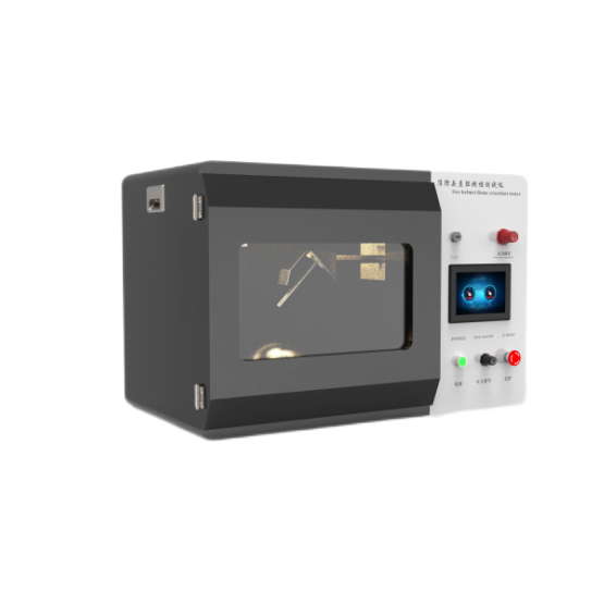 消防頭盔阻燃性能試驗機 安全帽耐燃性能測試（shì）儀