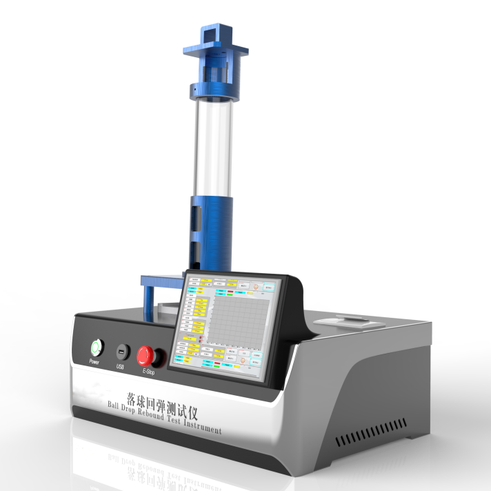 高配版落球回彈（dàn）儀、落球回彈測試儀、海綿回彈試驗儀、塑料回彈性能儀（yí）、海（hǎi）綿回彈率測試儀、海綿落球回彈試驗機、橡膠乳膠鋼球回彈測試儀