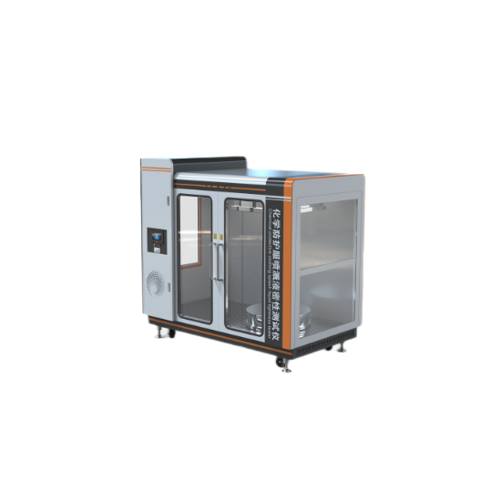 化學防(fáng)護服噴濺液密性測(cè)試儀 化學防護服噴濺液(yè)密(mì)性測(cè)試儀