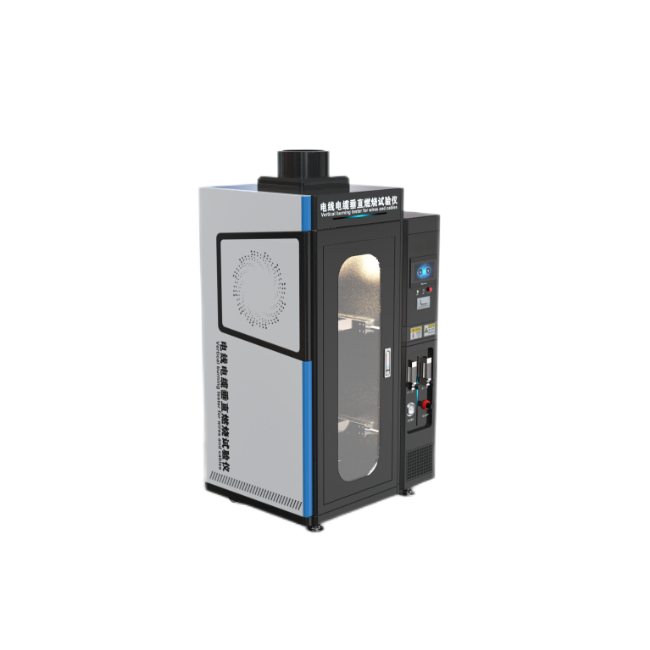 電線電纜垂直（zhí）燃燒測試儀/單根電線電纜垂直燃燒試驗機/電線電纜（lǎn）燃燒性能測試儀