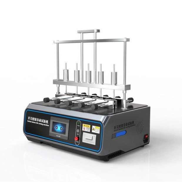 開（kāi）關按鍵壽命試驗機，開關按鈕測試儀，開關按鈕壽命試驗機