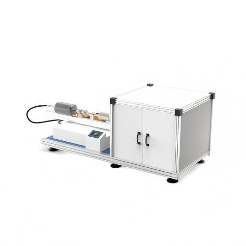 普通款消防麵罩（zhào）抗（kàng）高速粒子衝擊試驗機